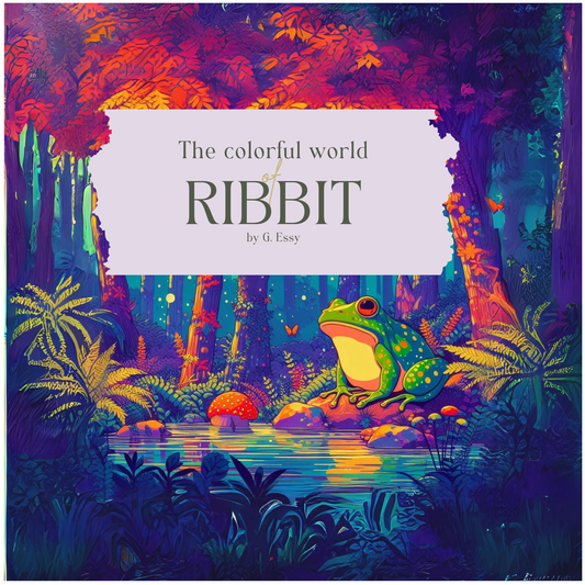 The Colorful world of Ribbit_ Hardcover